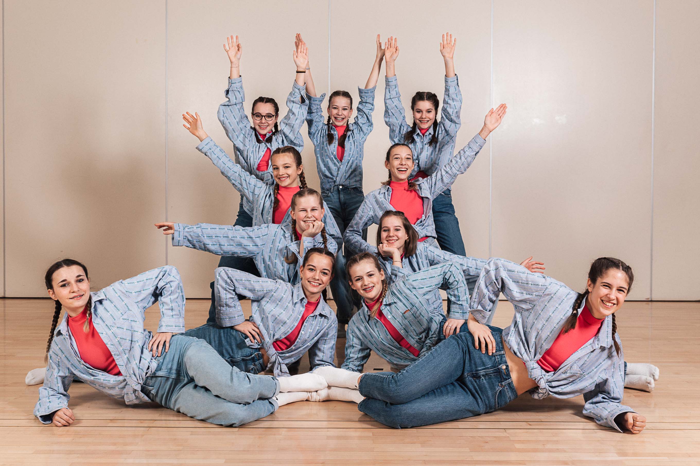 Gruppenfoto Powergirls