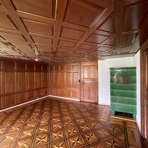 Reich ausgestattete Hauptstube