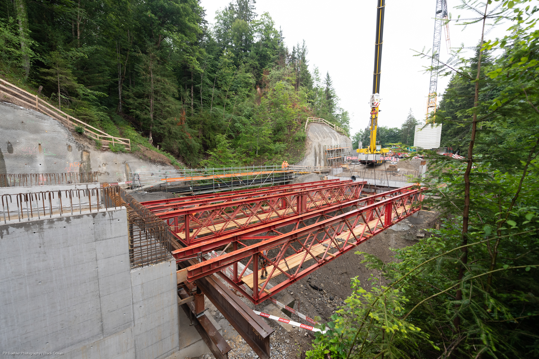 TBA KUBA KS 381 Nidfuren Schmittli Brügglitobelbrücke