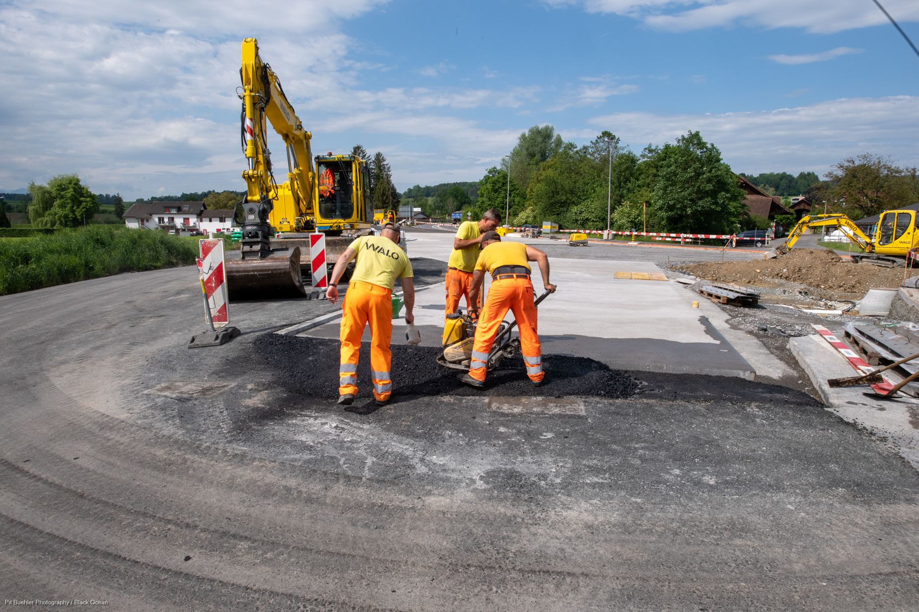 TBA STRB Projekte KS 25, Kreisel Zollhus, Hünenberg
